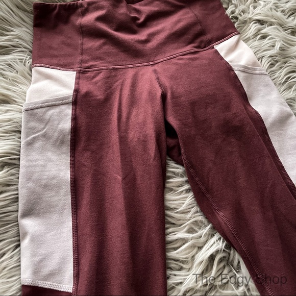 mrsalliexo | Sangria Colorblock Workout Leggings - Picture 10 of 12